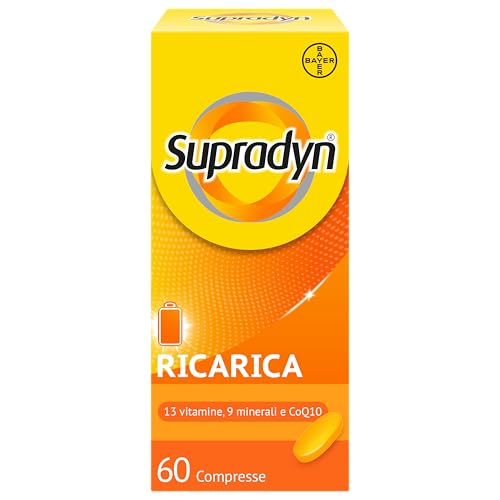 Supradyn Ricarica Multivitaminico Completo Vitamine e Minerali per Adulti, Integratore