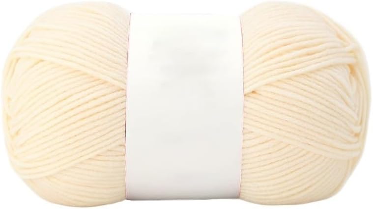 5 Rolls 6-Ply Cotton Blend Thread 100g Crafting Supplies(33)