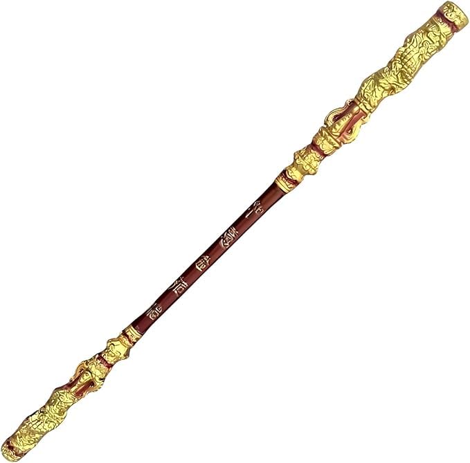 celonix Damdos Halloween Prop Cosplay Weapon, Black Myth Wukong Jingu Bang, Wukong Stick Cudgels Ruyi Jin Gu Bang