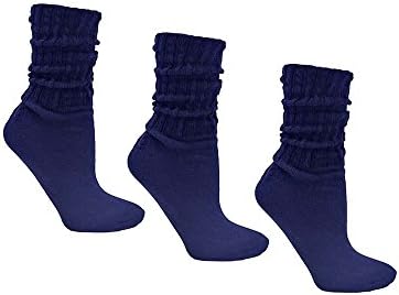 Miniatura 4 de Luxury Divas Paquete de 3 calcetines holgados de algodón