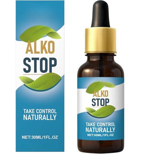 ALKO STOP Kräuter-Balance-Tropfen, pflanzliche Essenz für Ruhe, klare Konzentration und Selbstkontrolle, tägliche Unterstützung für emotionales Gleichgewicht und einen zentrierten Wellness-Lebensstil