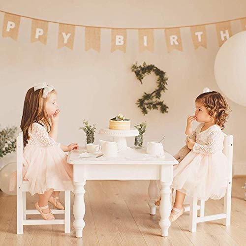 Image of Topmaker Flower Girl Dress for Toddler Baby Girls,Lace Tulle Dress for Wedding,Birthday Party,Photoshoot,Special Occasion