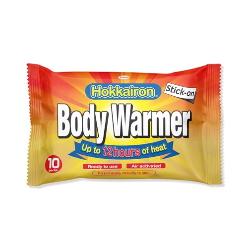 Hokkairon Body Warmers, Air Activated Heat Patches for Clothing, Cold