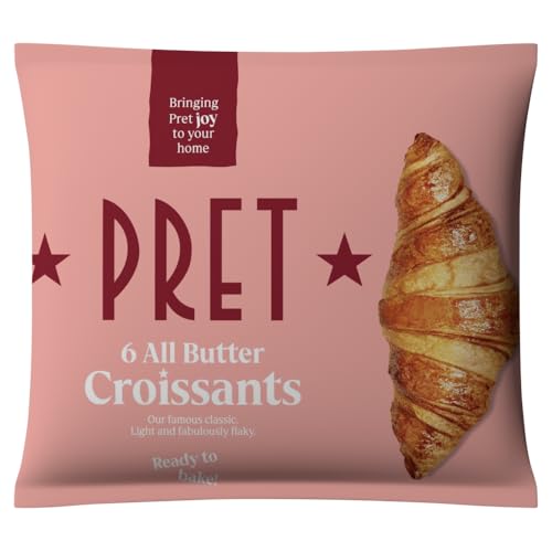 Pret A Manger 6 Pack Butter Croissants