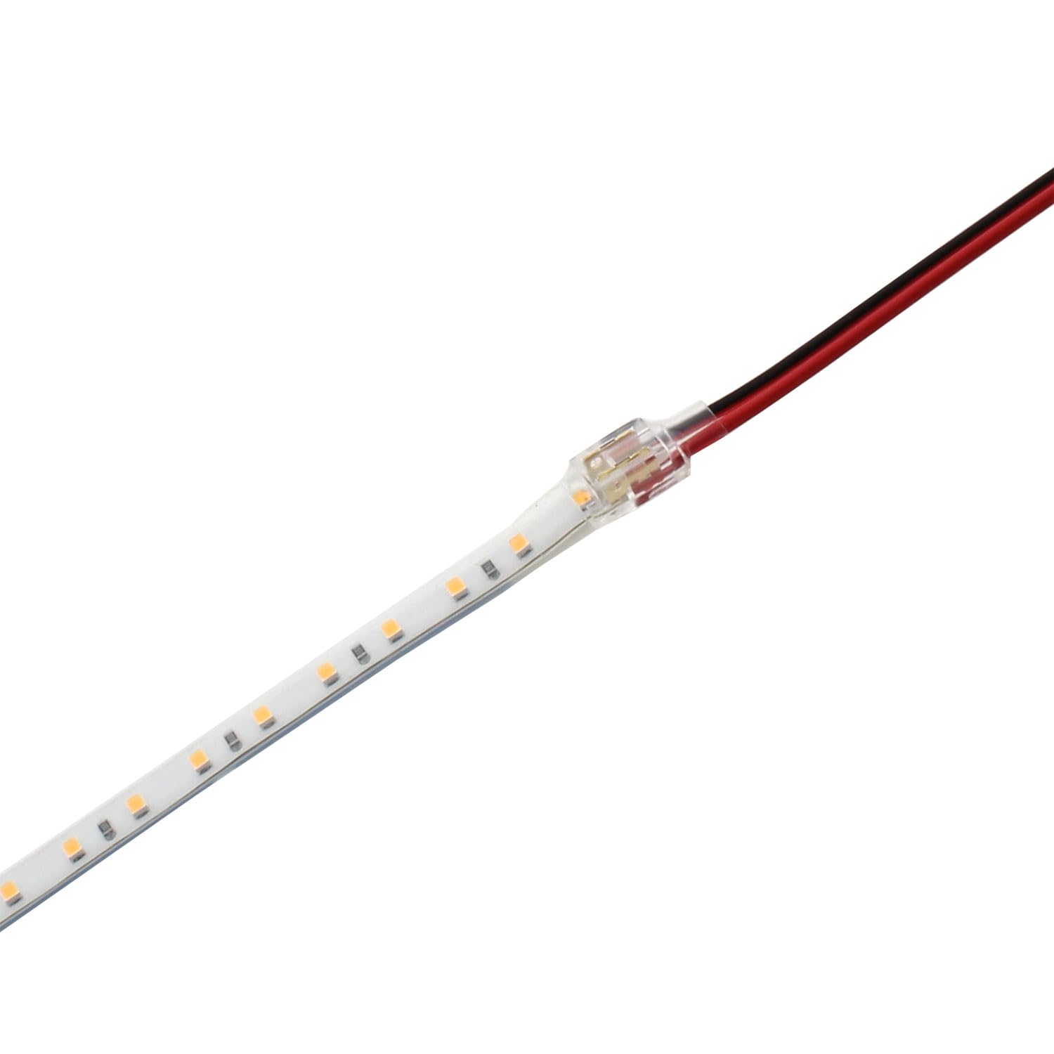 ledbox Tira LED 220V Super Slim SMD2835, 120Led/m, 8W/m, Triac Regulable, Corte 10cm, Carrete 50 Metros, Silicona, Blanco Neutro, IP65, Interior y Exterior