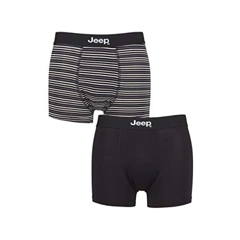 Jeep Men's Bamboo Trunks Pack of 2 Cover