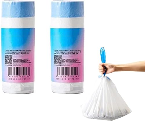 自動トイレ用 交換用 ゴミ袋 自動猫トイレ 専用ゴミ袋 猫自動トイレ 替えライナー (40枚/2パック)
