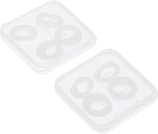 8 Pcs Brotos Dicas de Orelha Adaptador de Silicone Orelha Asa Dicas de Borracha de Substituição Dicas Compatíveis para Botões Galaxy Live White