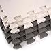 BalanceFrom 36-Pack 12x12 Inches EVA Interlocking Foam Play Tile Mat, Cream/Gray/Beige – 0.4-Inch Thick Non-Slip Puzzle Flooring for 36 Square Feet in Playroom, Nursery, or Playpen at Home