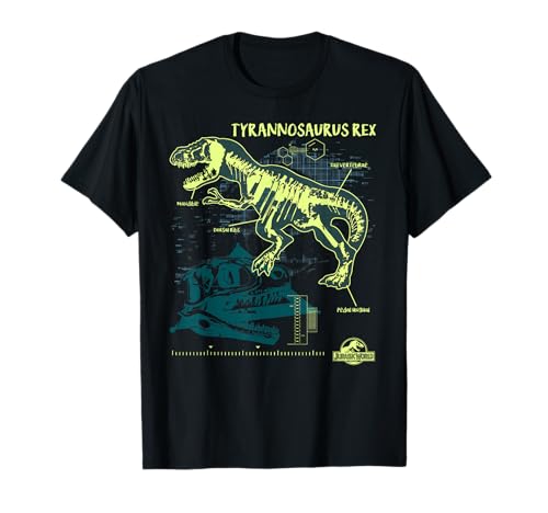 T-shirt Jurassic World Tyrannosaurus Rex idéal pour vos sorties geek