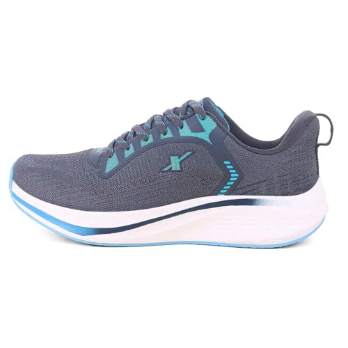 Image of SPARX Sports Running Shoes for Men - Lightweight Breathable Lace-Up Athletic Shoes with Cushioned Comfort, Shock Absorption, Durable Grip, Flexible Sole & Everyday Walking Performance