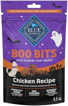 Blue Buffalo Boo Bits Soft & Chewy Halloween Dog Treats, Tasty Ch...