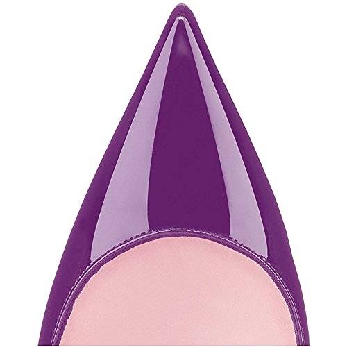 Divanne High Heels, Women's Pointed Toe High Heel Slip On Stiletto Pumps Evening Party Basic Shoes4