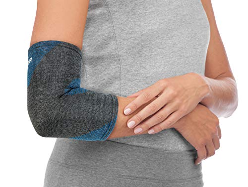 Coudière extensible contre la fatigue musculaire du bras avec tricot thermique confortable L/XL