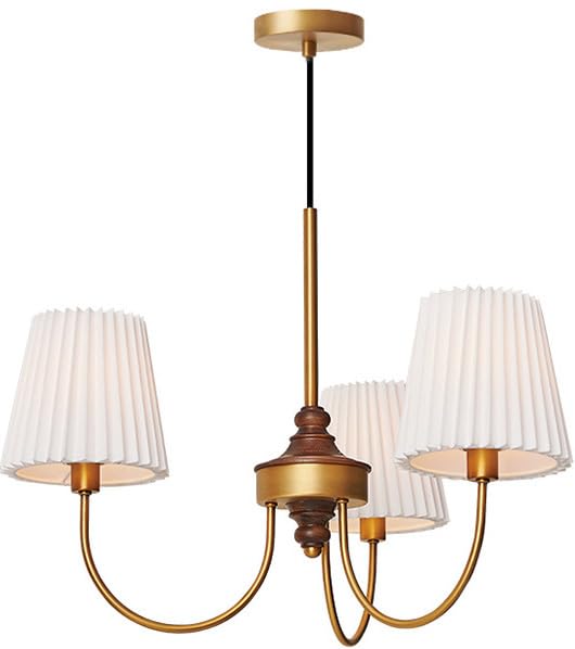 Grand plafonnier suspendu vert style lustre de ferme pour salle à manger