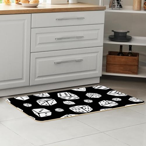 Alfombrillas de cocina lavables contra manchas y suelos mojados en zona de lavado 7