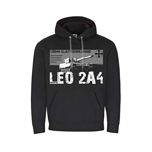Pull à capuche char de combat noir imprimé militaire blindé Copytec S