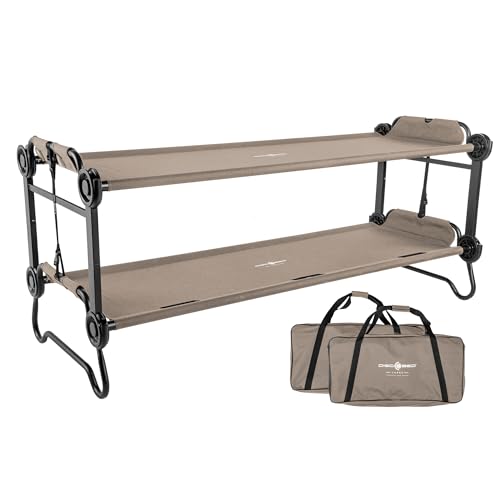 Disc-O-Bed Large Portable Bunk Camping Cots