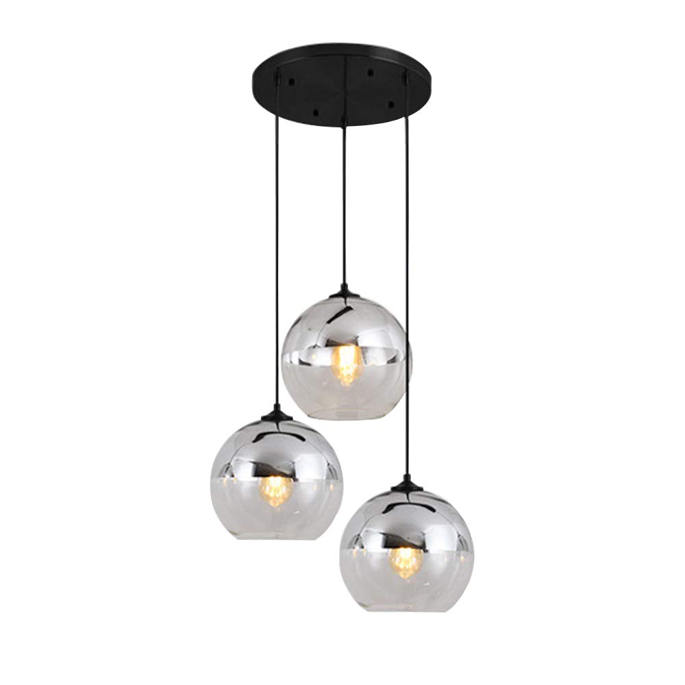 Suspension salon moderne dorée E27 lustre réglable pour chambre - 7