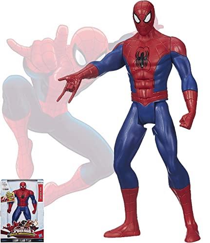Hasbroseries Titan Hero Tech Electronic Ultimate Spiderman Web Warriors 12-Inch Action Figure #TOP7