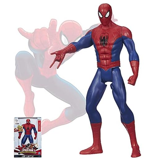 HASBROSERIES Titan Hero Tech Electronic Ultimate Spiderman Web Warriors 12-Inch Action Figure