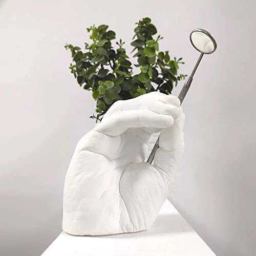 Plâtre Synthétique Type III Extra Blanc Artisanat, Idéal pour Moules En Latex, Usage Dentaire, 1,5 Kg De Matériel, Kit De Moulage Manuel En Plâtre, Sculpture Mains En Couple, Artisanat Adulte - Image 4