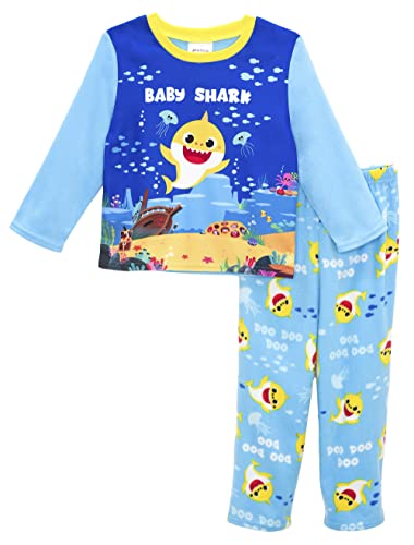 Nickelodeon Baby-Boys Baby Shark Pajama Set, Baby Blue, Size 4T #TOP12
