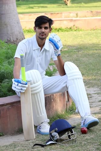 Image of Sixteen Cricket Bat Handle Rubber Grips Set with Wooden Grip Cone - Pack of 5 (4 Rubber Grips + 1 Wooden Cone, Multi-Design 2)