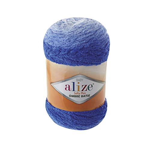 Baby Blanket Yarn Alize Baby Softy Plus Ombre...