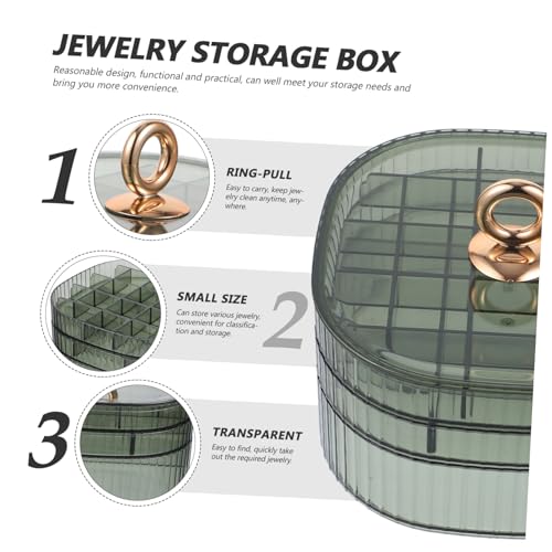 Boîte à bijoux transparente empilable : rangez enfin vos bracelets sans nœuds - 3