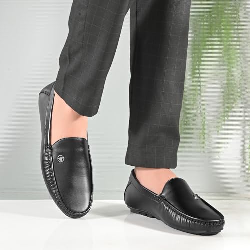 Image of Centrino Mens Slip-on Shoes | Slip On Cushioned Insole Formal Shoe |Premium Craftsmanship & Durable Build |Classic, Timeless Durable Formal Shoes with a Smart and Sleek Upper, Crafted Material (6816)