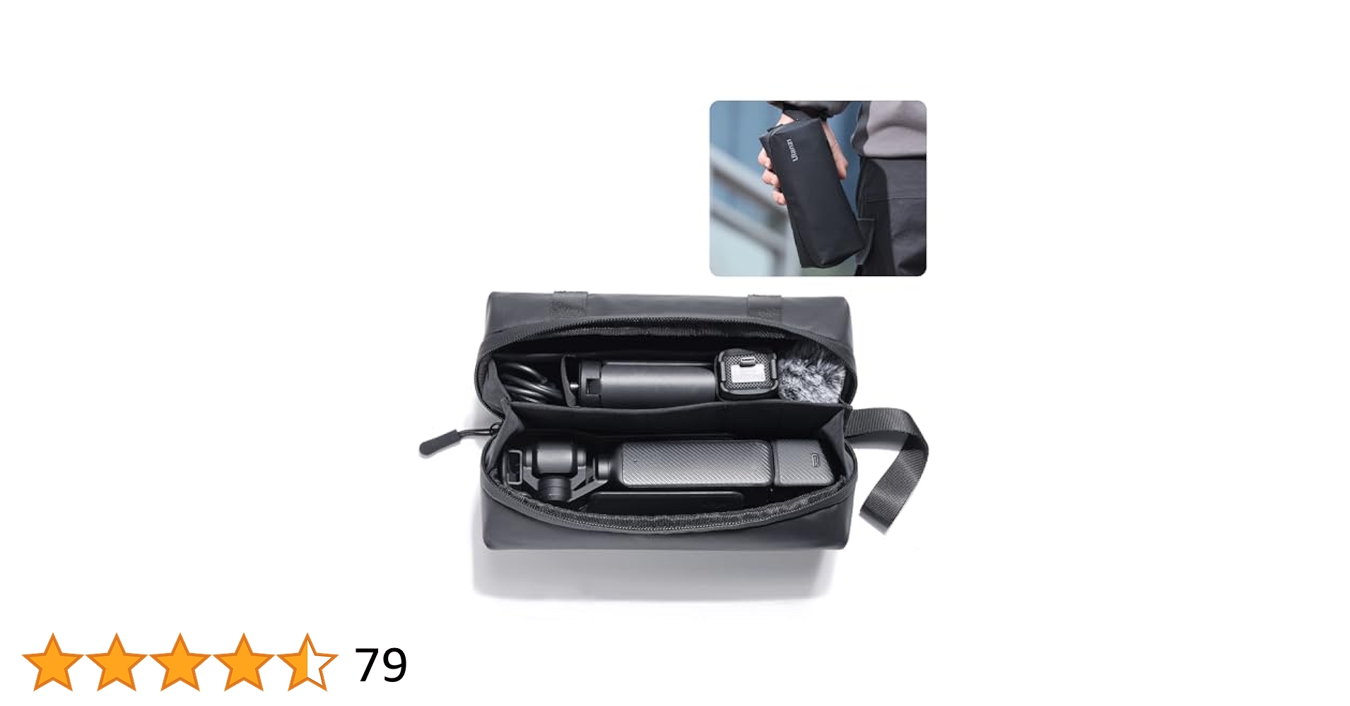 Amazon | Ulanzi Pocket3用キャリーバッグ 収納ケース ポケット3