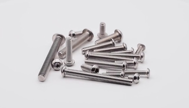 MYWISH 254-Piece Bolts And Nuts Assortment Kit, 1/4 20 Bolt, 5/16 18