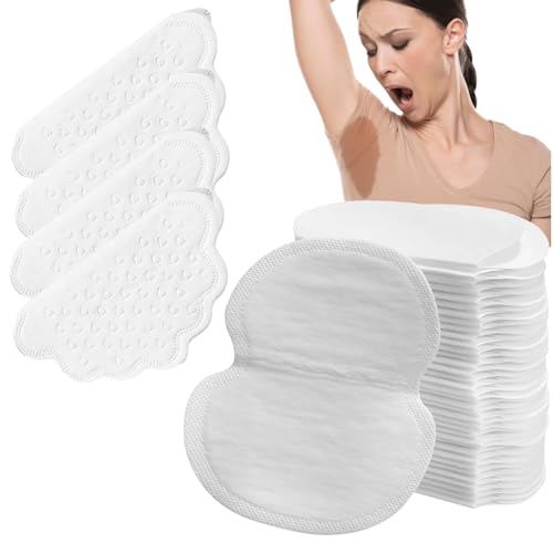 Thoquene 100 Pièces Patch Anti Transpiration Invisible,Jetable