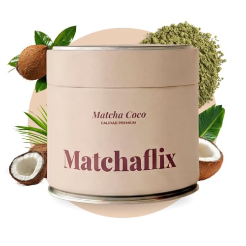 Té Matcha Premium Coco 100 Gramos Matchaflix Té En Polvo Matcha En Polvo Coco En Polvo Té Instantáneo Healthy Te Matcha Green Drink Green Tea.