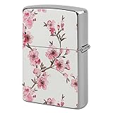 ライター ケース ZIPPO兼用ケース ピンク 桜 サクラ 和風 ライター ジッポライターカバー シリーズ メタルライター ケース ライター オイルライターケース（ケースのみ） おしゃれ 互換性のある 男女兼用 誕生日 コレクション プレゼント 両面プリント One Size