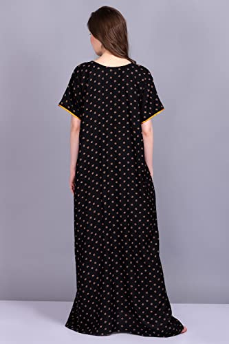 Image of Women's Alpine Mix Print Maxi Nightgown