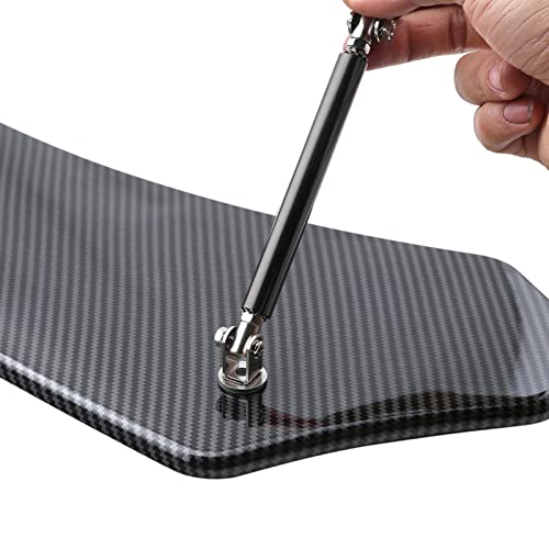 Tfatf Front Bumper Lip Splitter Diffuser Strut Rod Tie Bars Splitter Support Rods 3''-6'' Adjustable 2Pcs Fit Most Vehicles (Black, 150Mm), 5.9Inch #TOP1