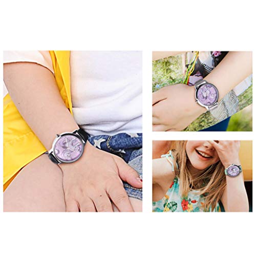 NICERIO Kids Watches Quartz Watch for Kids Kids Digital Watch Cartoon Pattern Children Watch Wrist W