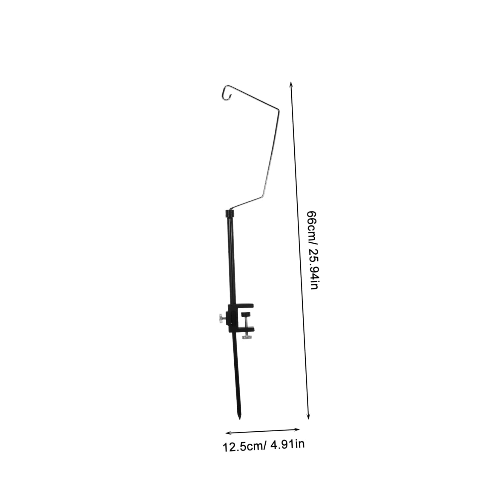 BESPORTBLE 1Set Outdoor Lantern Stand Lightweight Camping Lamp Rack with Detachable Design for Picnic Sturdy Support Portable Holder for Campsite Lighting and Outdoor Activities