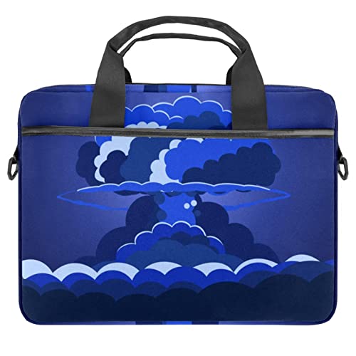 Sac à bandoulière pour ordinateur 13 à 14.5 pouces bleu