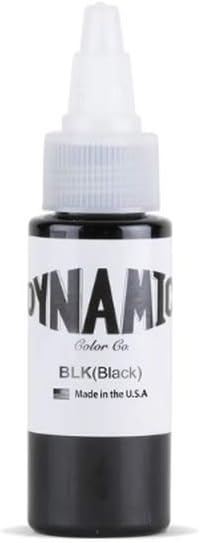 Dynamic Black Tattoo INK - 1oz