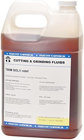 TRIM Cutting & Grinding Fluids SOLNDSF/1 General Purpose Emulsion, No Dye, Siloxane Free, 1 gal Jug