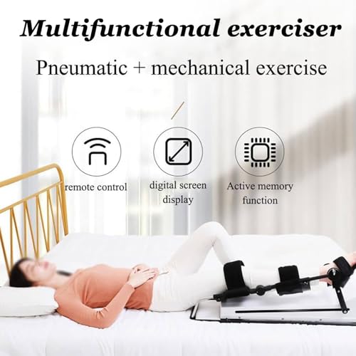 LYDZUSDP Continuous Passive Motion Machine,Knee Rehabilitation Equipment,Exercise Physiotherapy,Lower Limb Traction Machine,Leg Rehabilitation Equipment(165cm) Left