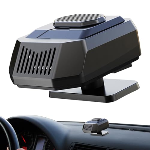 Genérico Calentador de Ventana de automóvil, Calentador de automóvil portátil | portátil para Coche con descongelador de Ventana de 12 V/24 V | Ventilador de refrigeración, descongelador de parabris