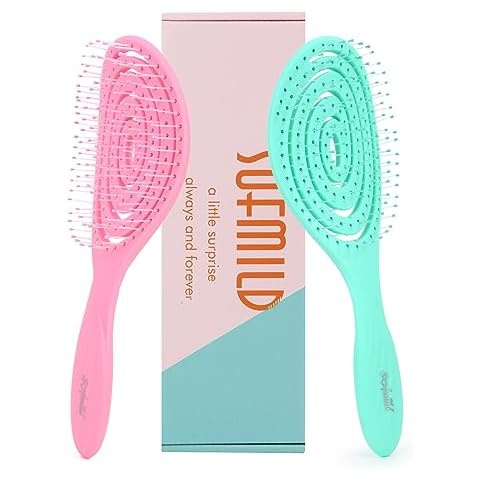 Sofmild Bio-Friendly Detangling Hair Brush Set Cover