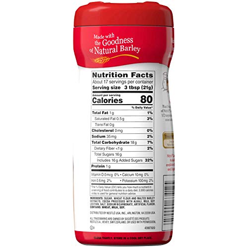 Nestle Carnation Malted Milk Powder, Chocolate And Orginal Flavor Bundle, 13 Oz Containers (2 Items) #TOP2