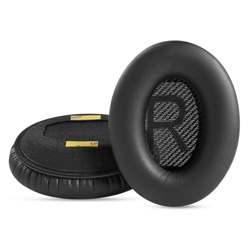 Repuesto de almohadillas para auriculares QC35 compatibles con Bose 35 ii /QC35 /QC25 /QC2 /QC15 /Ae2 /Ae2i /Ae2w /SoundTrue y SoundLink Auriculares