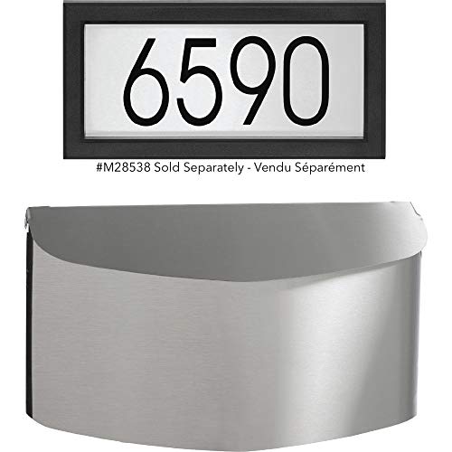 Contemporary Stainless Steel Wall Mount Mailbox Letter Box Rustproof Modern #TOP7