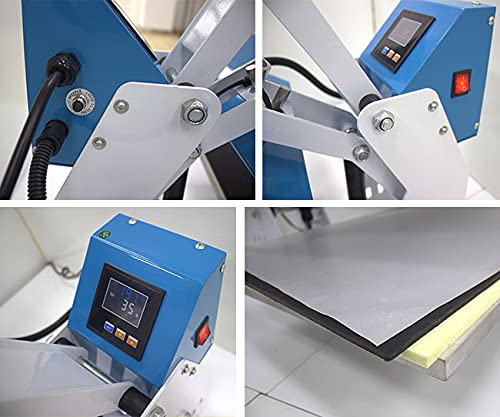 Heat Press Machine 20" X 16" Auto Open Heat Press Machine Horizontal Version 110V #TOP3